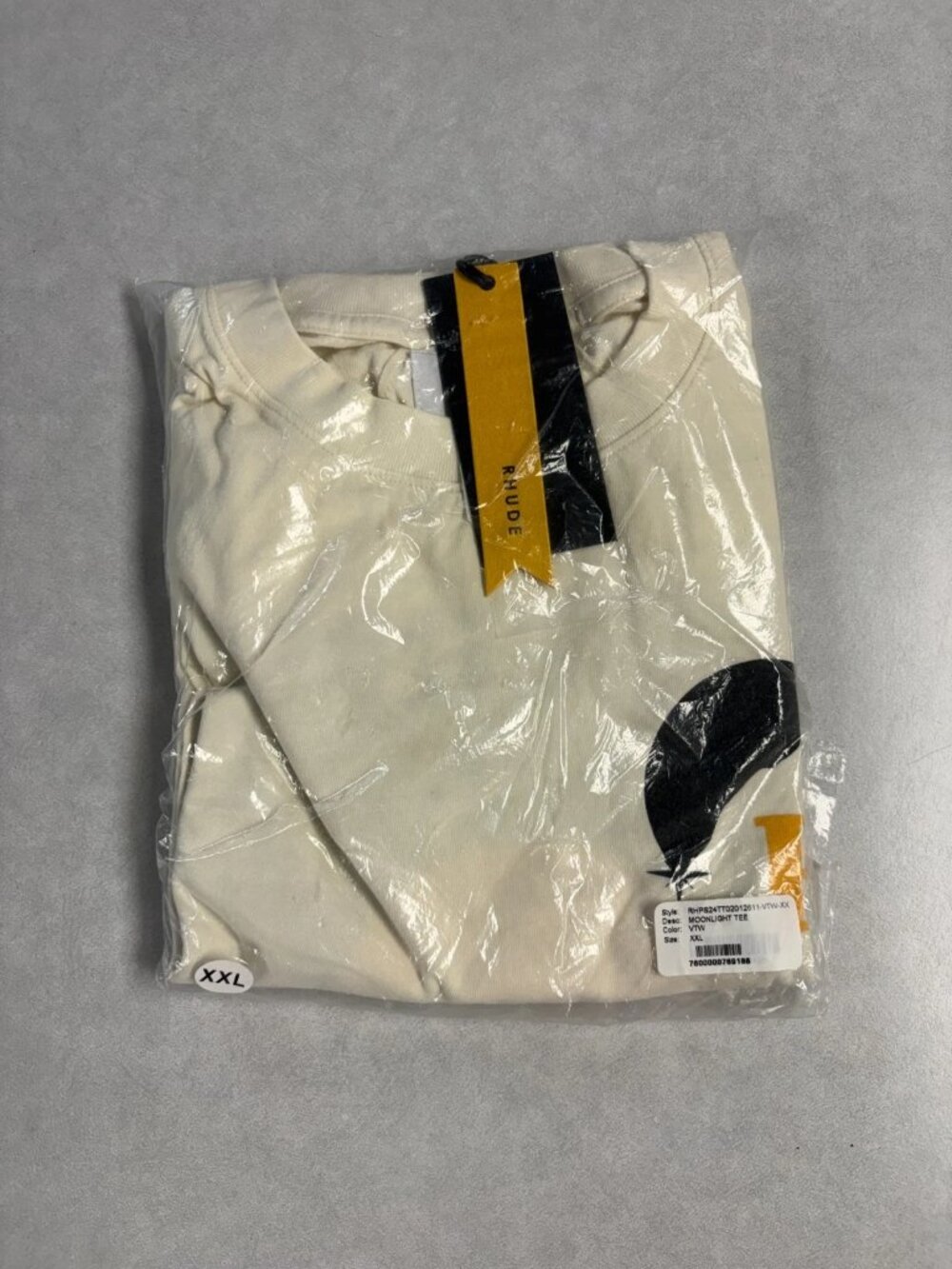 Rhude Moonlight Tee Vtg White Short Sleeve T Shirt Size XXL
